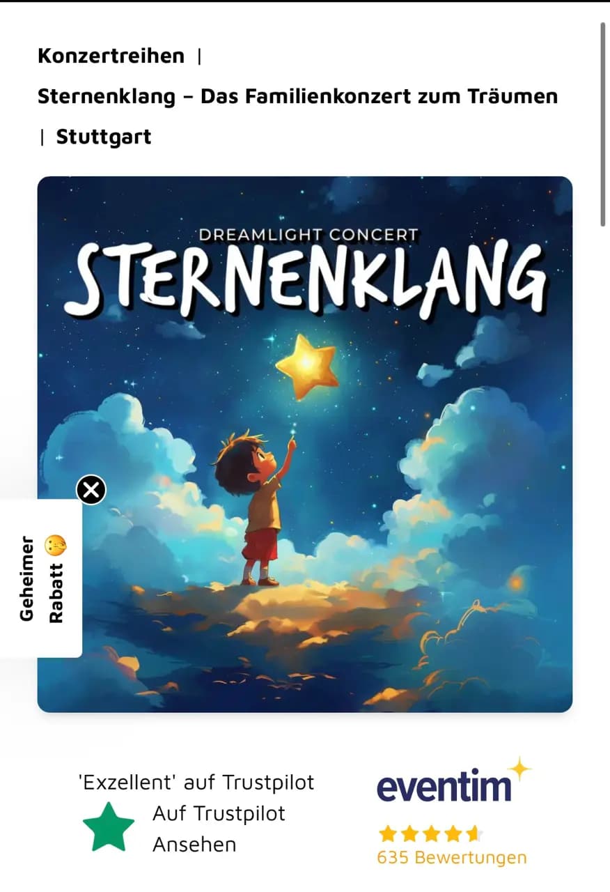 아이와 함께 보는 피아노 공연 Sternenklang