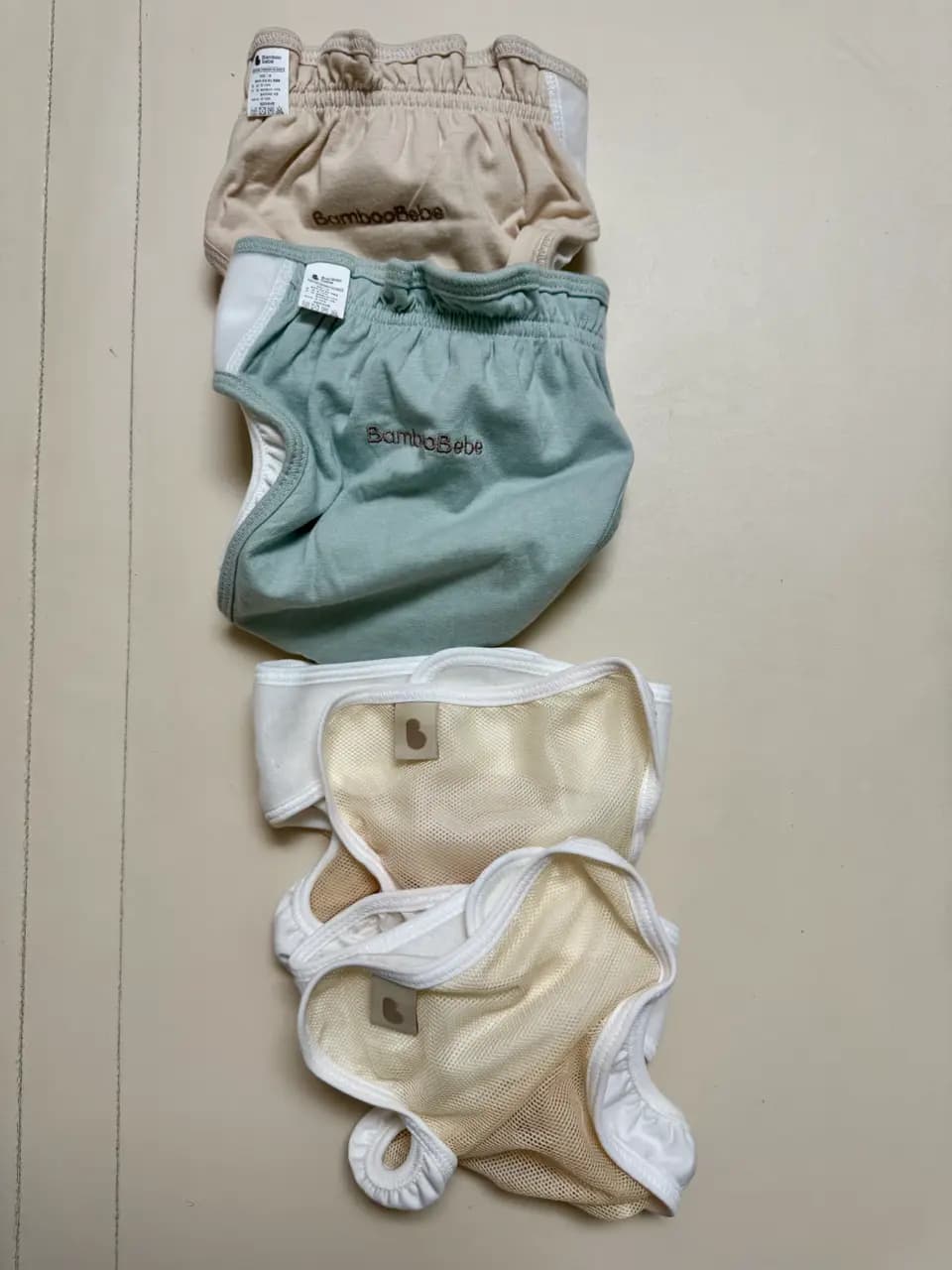 밤부베베 천기저귀 커버(새상품포함)