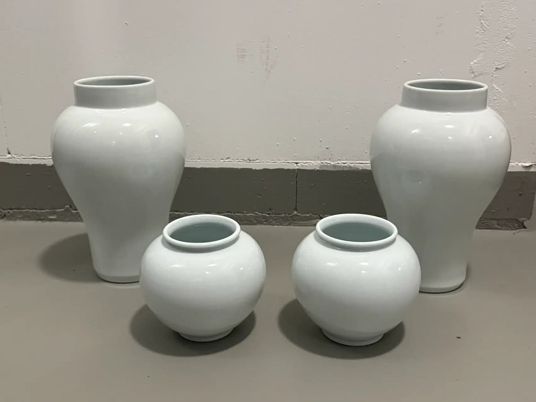 백자 화병
