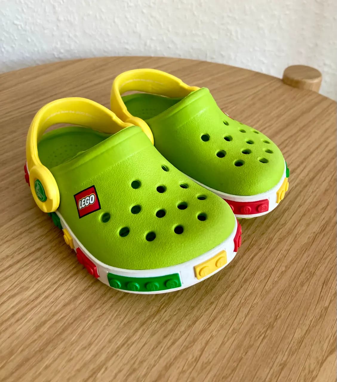아기 크록스 레고신발