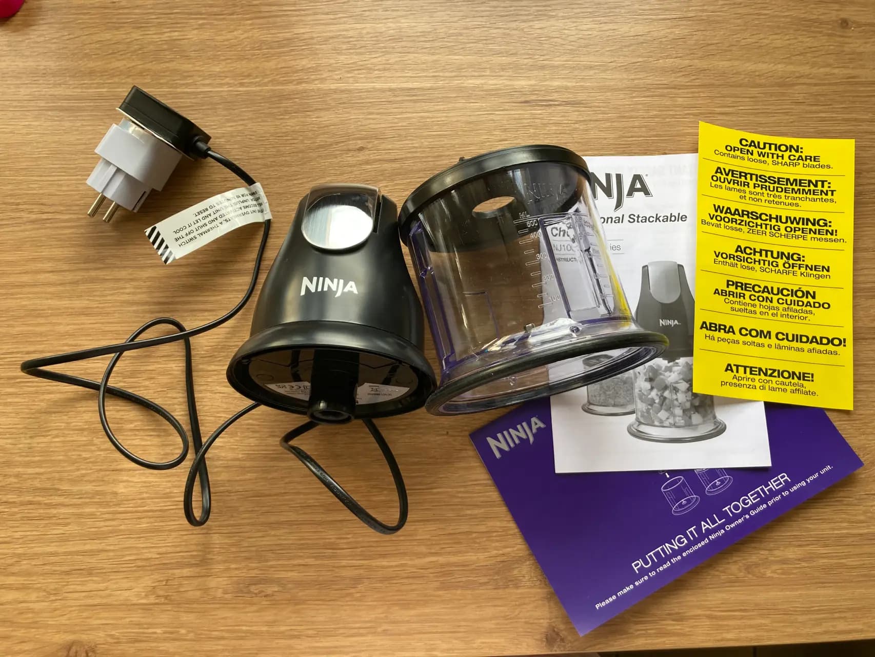 닌자초퍼 Motor+ Behälter 새상품