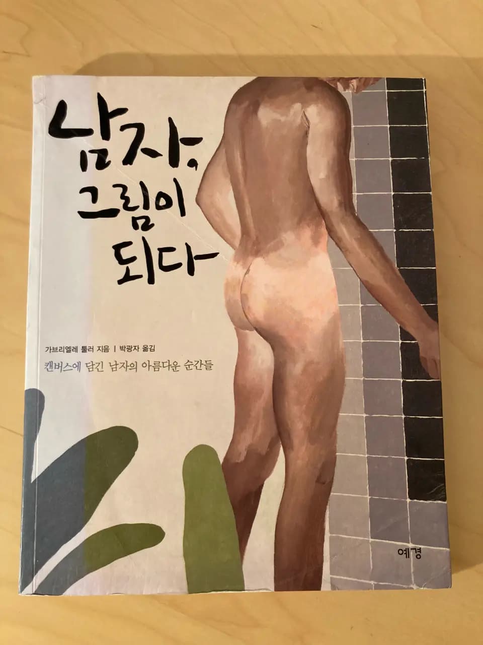 책-남자 그림이되다