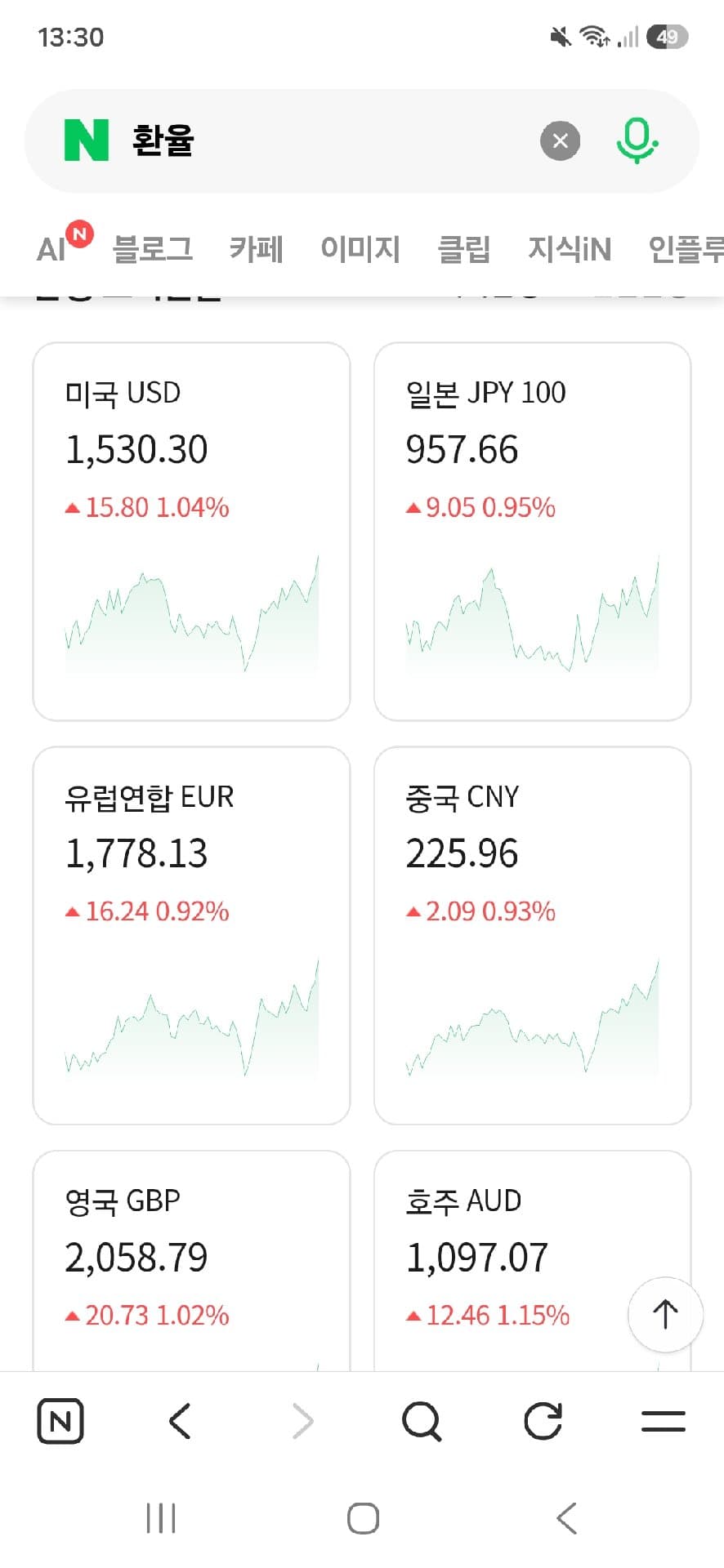 유로 현금 2000유로를 한화로 바꾸고 싶어요