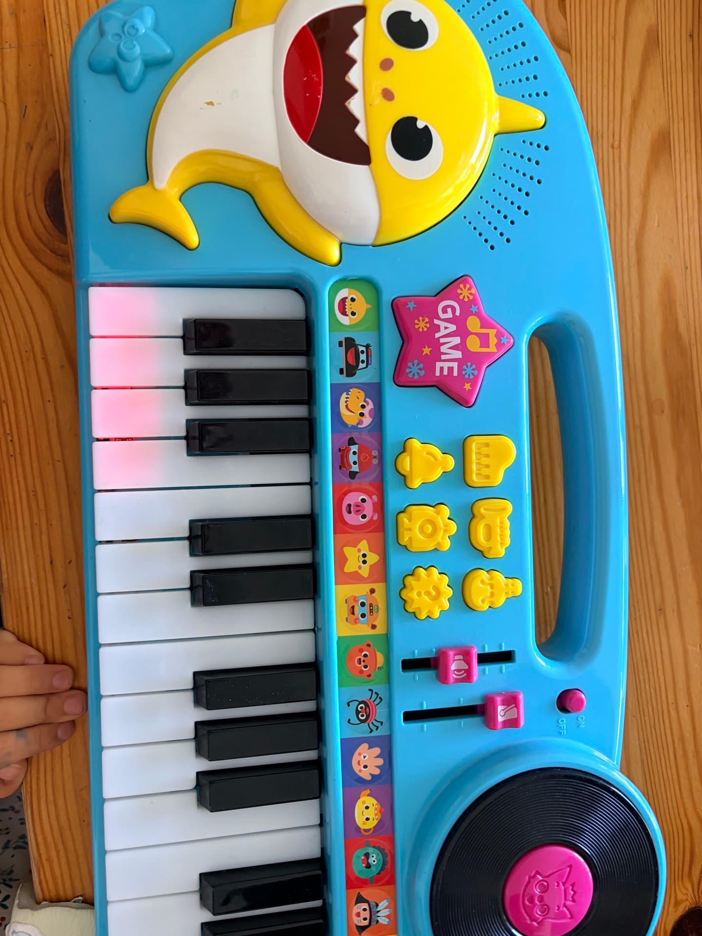 핑크퐁 한글가방 피아노