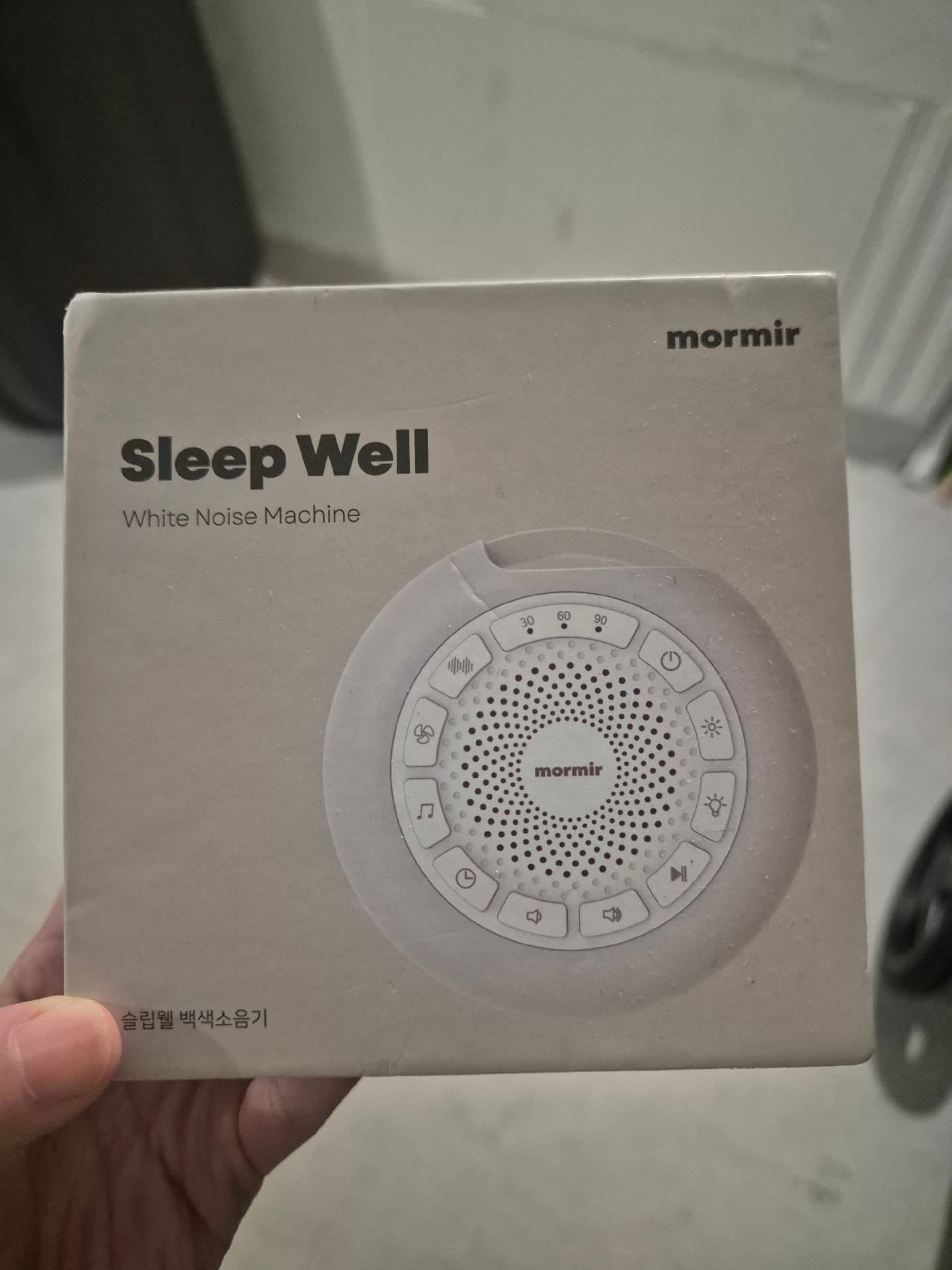morning 백색소음기 및 수유등