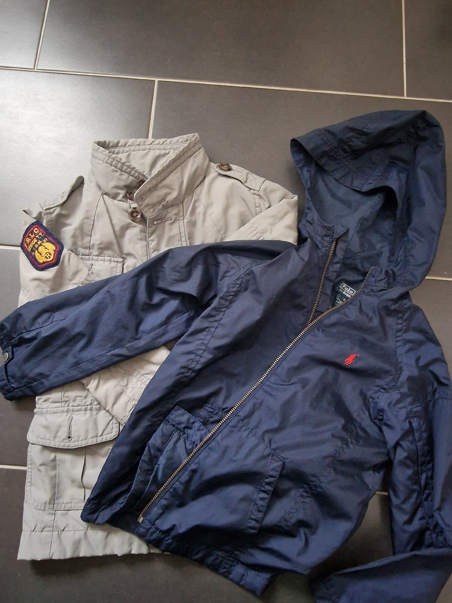 2개 Ralph Lauren 아이 환절기 자켓