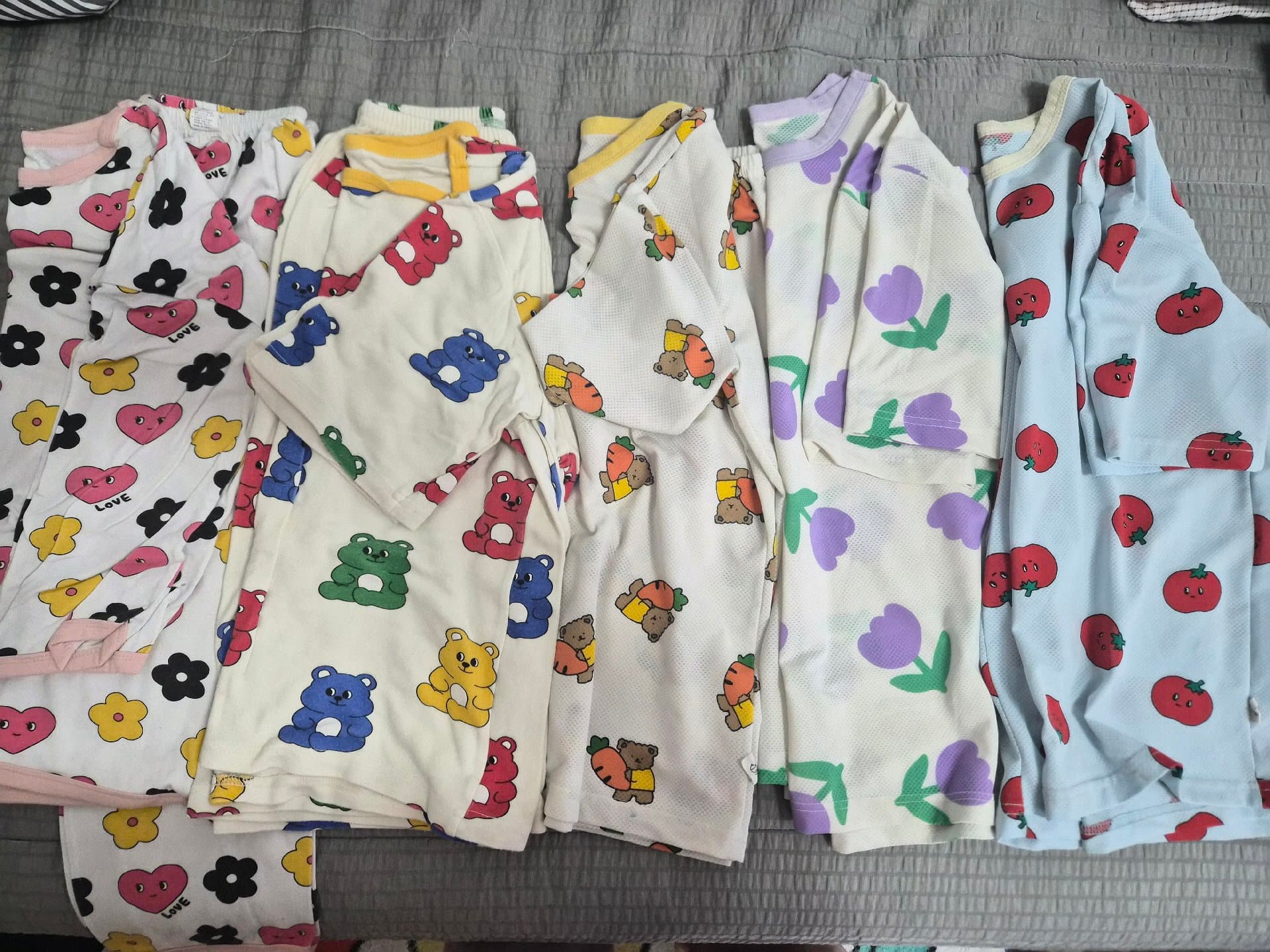 (한화거래/140사이즈) 실내복 9벌+ 폴햄키즈4벌