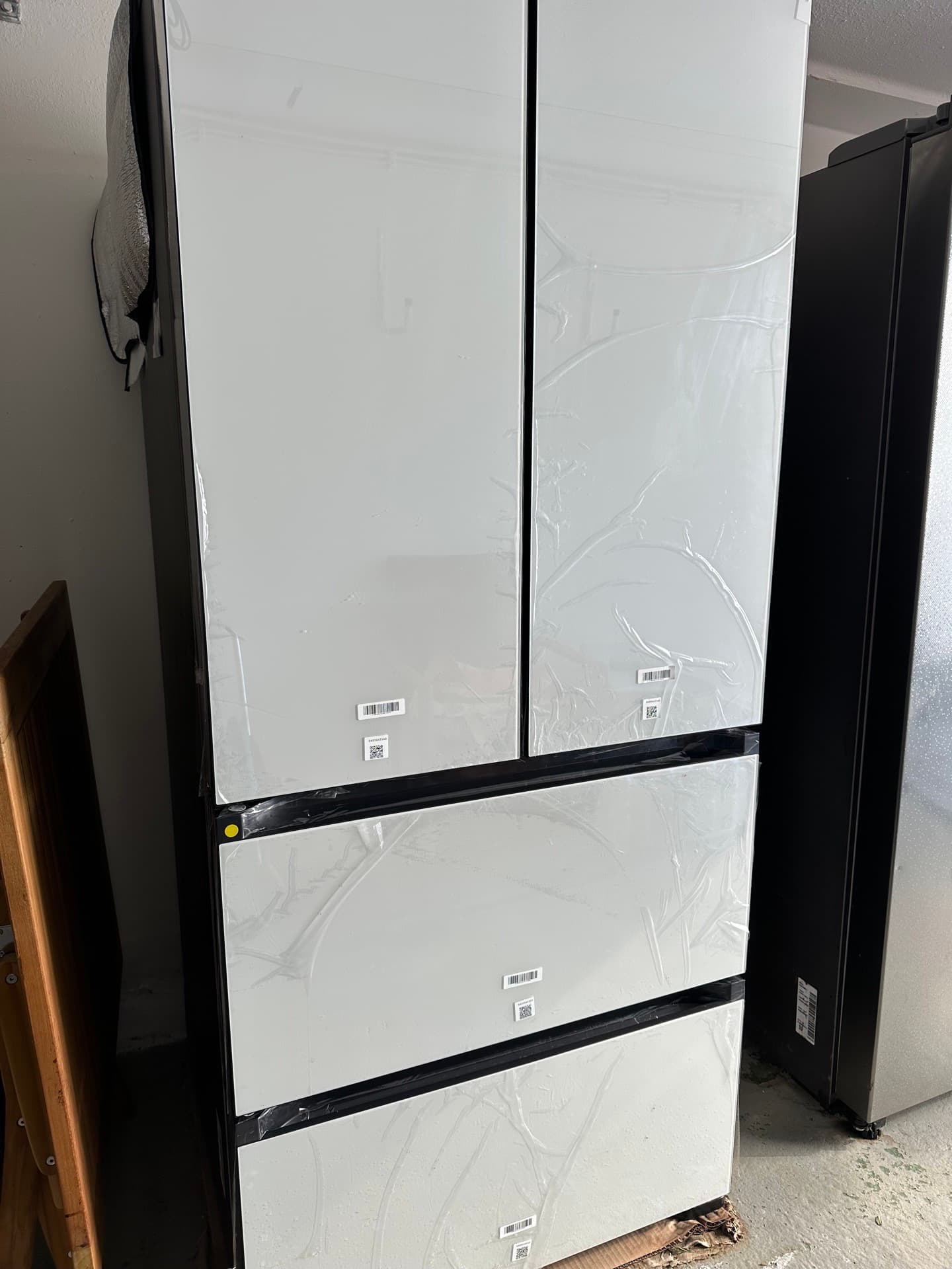 삼성 비스포크 김치냉장고 (490L) 4도어 흰색