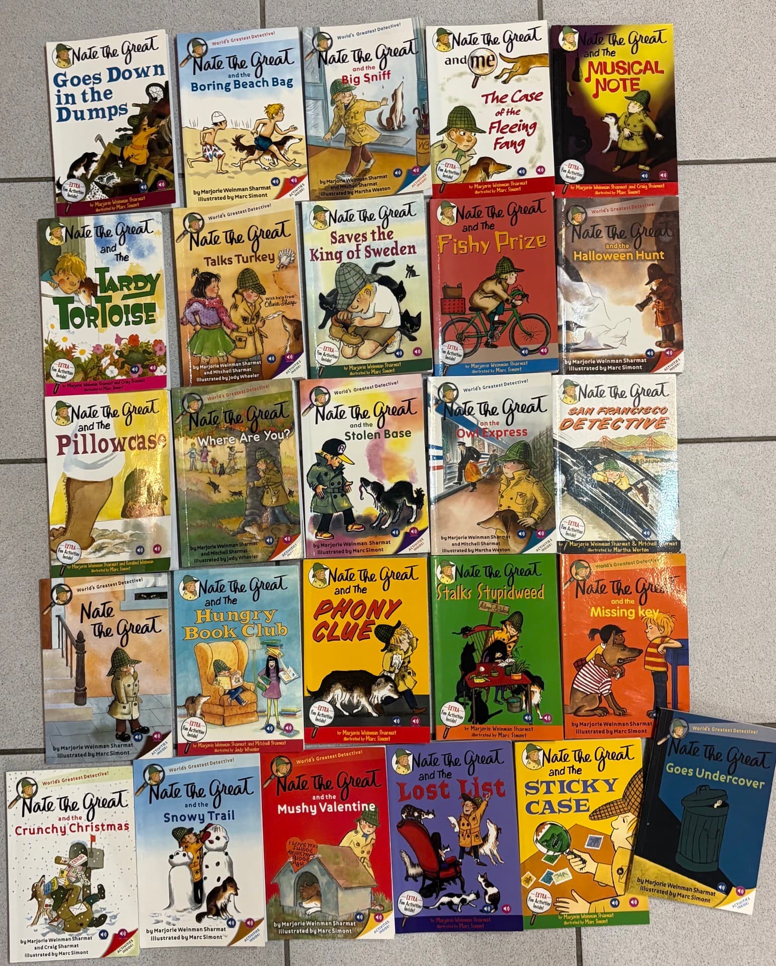 영어원서 nate the great 26권 ,픽쳐북7권