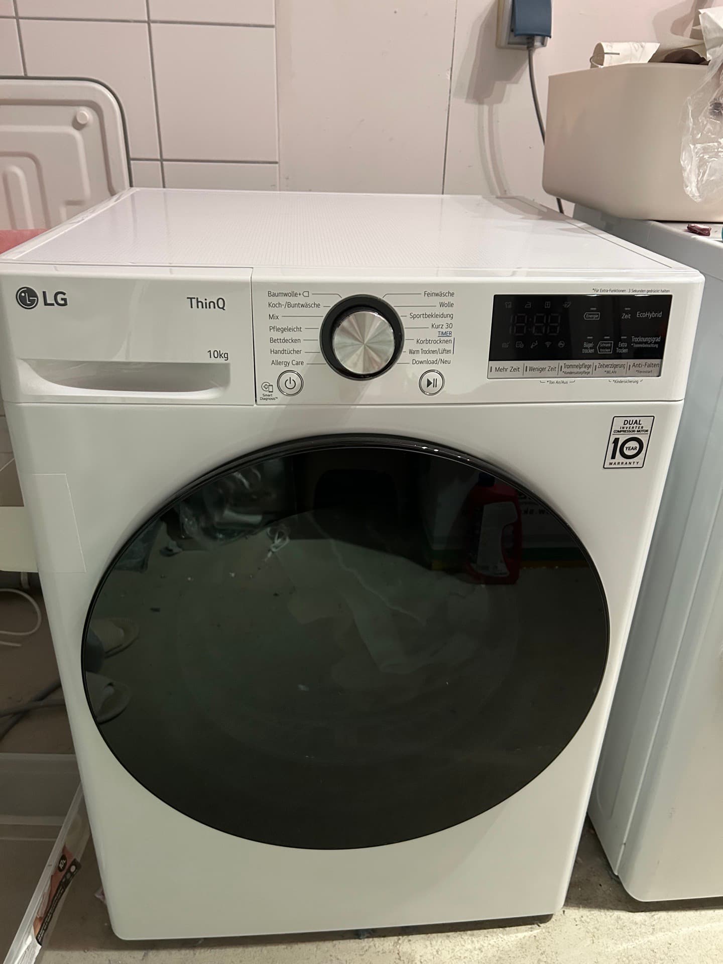 LG 히트펌프 건조기 10kg V9AYXT