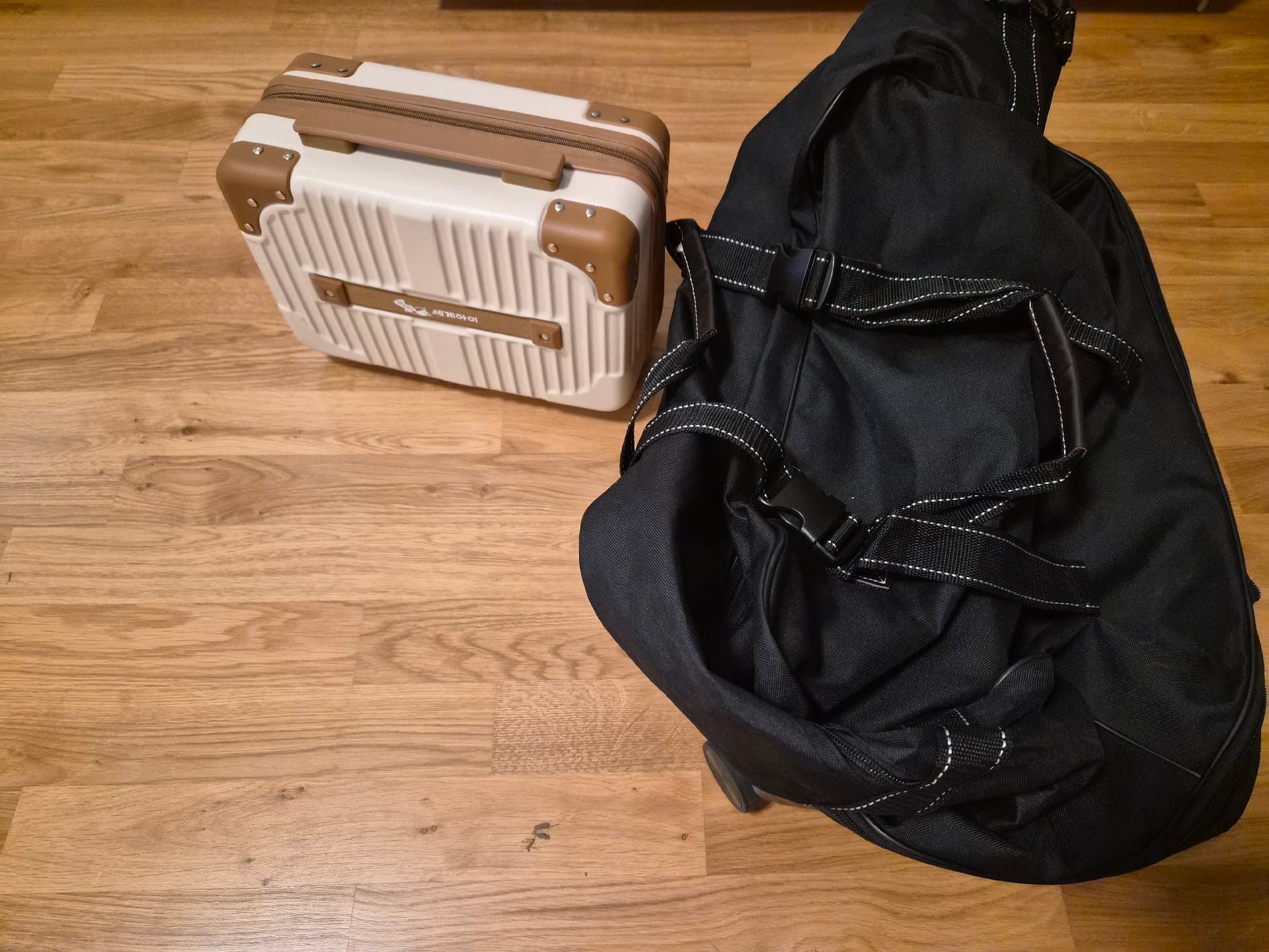 이민가방 + 캐리어가방