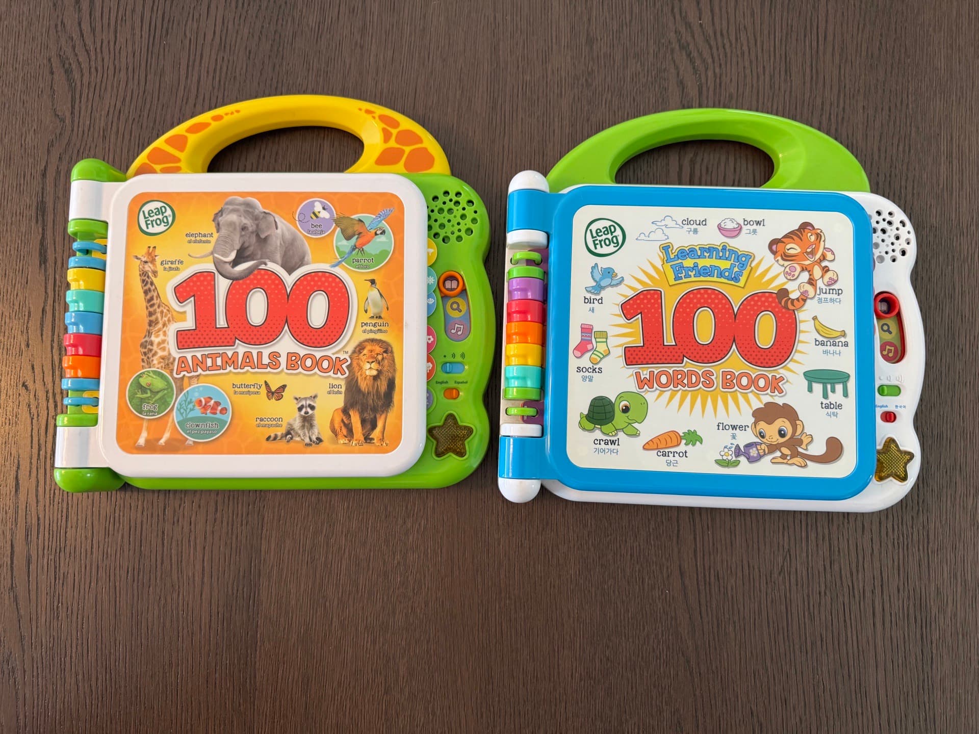 립프로그 사운드북 2종 일괄 (한/영, 영어/스페인어)