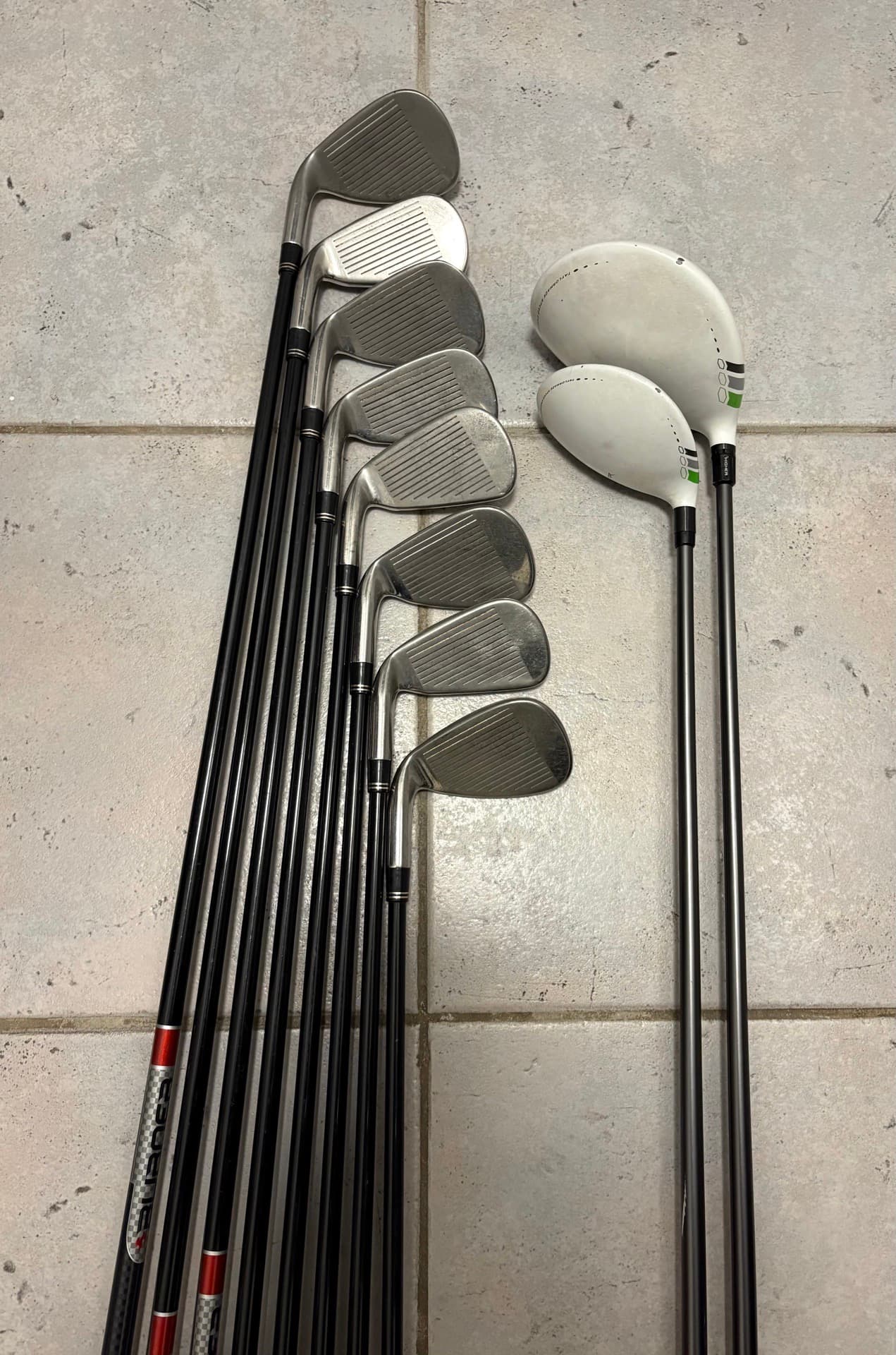 Taylormade Burner 골프채 세트/가방