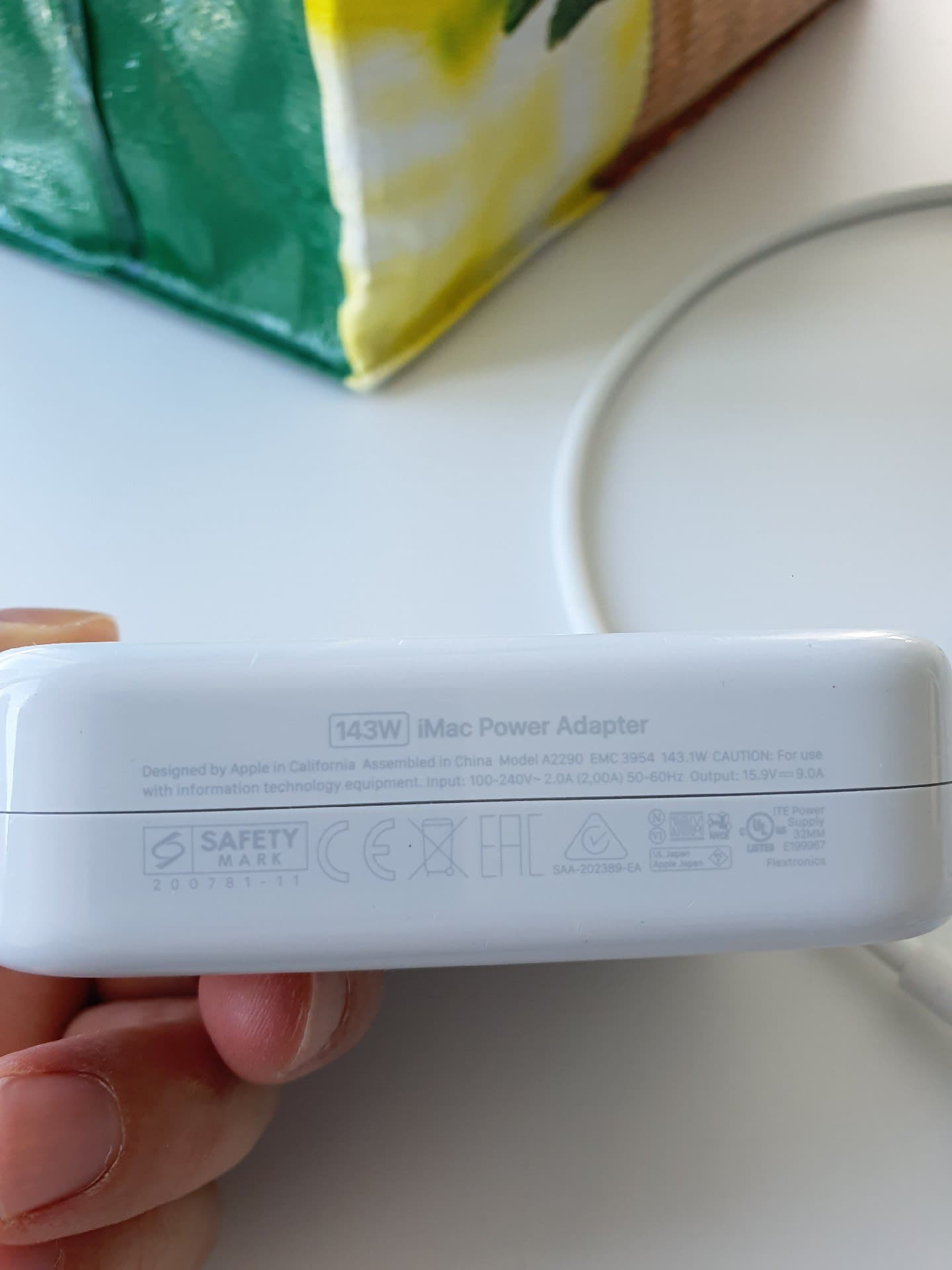 아이맥 imac 파워 아답터 랜포트 포함